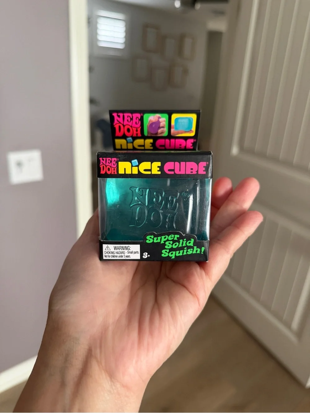 Needoh Nice Cube Super Solid Squishy NEW